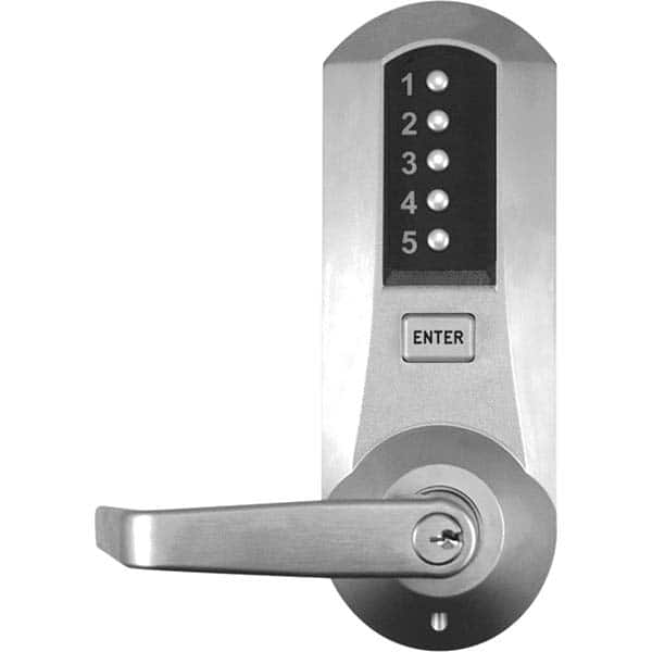 Simplex - Lever Locksets Type: Push-button Lock Door Thickness: 1-3/4 - Eagle Tool & Supply