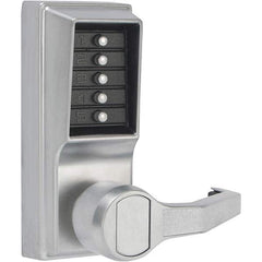 Simplex - Lever Locksets Type: Push-button Lock Door Thickness: 1-3/4 - Eagle Tool & Supply