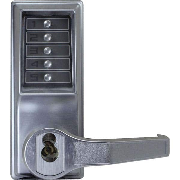 Simplex - Lever Locksets Type: Push-button Lock Door Thickness: 1-3/4 - Eagle Tool & Supply