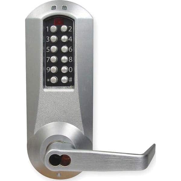 E-Plex - Lever Locksets Type: Keypad Door Thickness: 1-3/4 - Eagle Tool & Supply