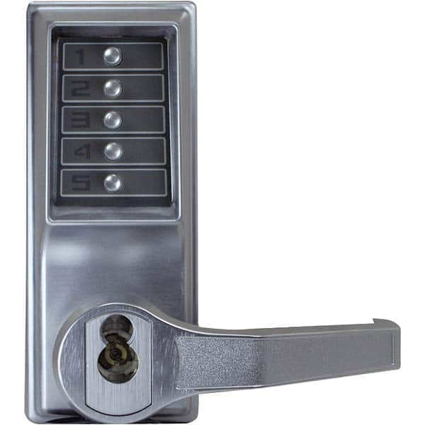 Simplex - Lever Locksets Type: Push-button Lock Door Thickness: 1-3/4 - Eagle Tool & Supply