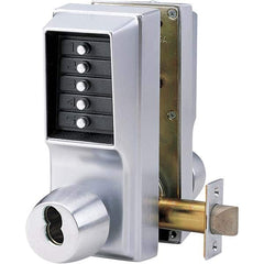 Simplex - Lever Locksets Type: Push-button Lock Door Thickness: 1-3/4 - Eagle Tool & Supply