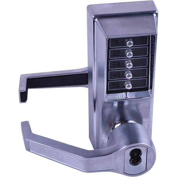 Simplex - Lever Locksets Type: Push-button Lock Door Thickness: 1-3/4 - Eagle Tool & Supply