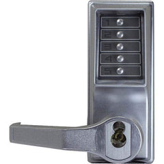 Simplex - Lever Locksets Type: Push-button Lock Door Thickness: 1-3/4 - Eagle Tool & Supply