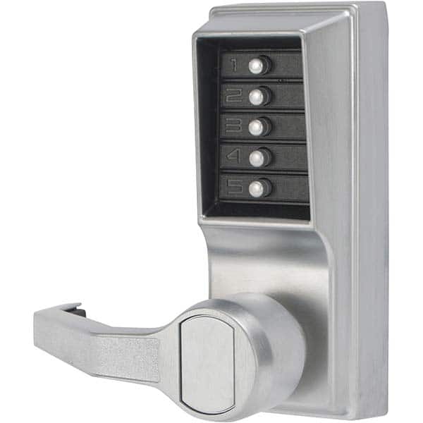 Simplex - Lever Locksets Type: Push-button Lock Door Thickness: 1-3/4 - Eagle Tool & Supply