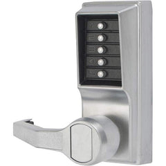 Simplex - Lever Locksets Type: Push-button Lock Door Thickness: 1-3/4 - Eagle Tool & Supply