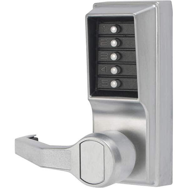 Simplex - Lever Locksets Type: Push-button Lock Door Thickness: 1-3/4 - Eagle Tool & Supply
