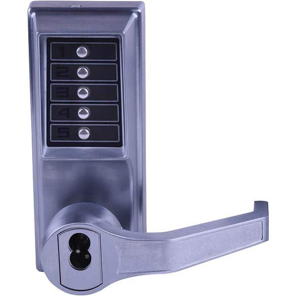 Simplex - Lever Locksets Type: Push-button Lock Door Thickness: 1-3/4 - Eagle Tool & Supply