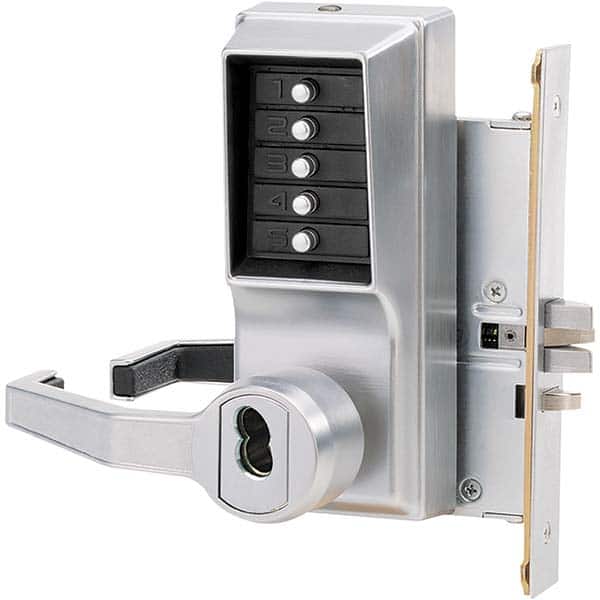 Simplex - Lever Locksets Type: Keypad Door Thickness: 1-3/4 - Eagle Tool & Supply
