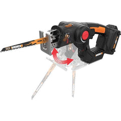 Worx - Cordless Reciprocating Saws Voltage: 20.00 Battery Chemistry: Lithium-Ion - Eagle Tool & Supply