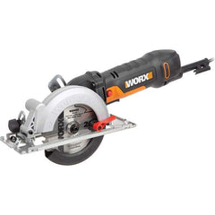 Worx - Electric Circular Saws Amperage: 4.5000 Blade Diameter Compatibility (Inch): 4-1/2 - Eagle Tool & Supply