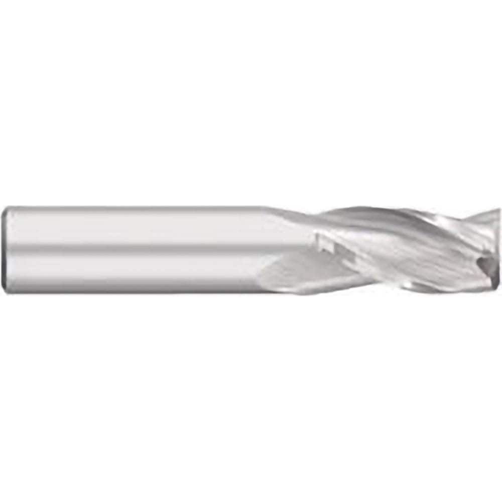 Titan USA - Square End Mills; Mill Diameter (Decimal Inch): 0.2031 ; Number of Flutes: 3 ; Length of Cut (Inch): 5/8 ; Length of Cut (Decimal Inch): 0.6250 ; Material: Solid Carbide ; Finish/Coating: Uncoated - Exact Industrial Supply