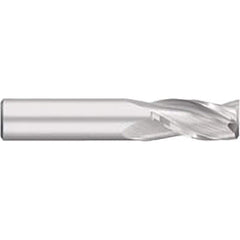 Titan USA - Square End Mills; Mill Diameter (Decimal Inch): 0.2031 ; Number of Flutes: 3 ; Length of Cut (Inch): 5/8 ; Length of Cut (Decimal Inch): 0.6250 ; Material: Solid Carbide ; Finish/Coating: Uncoated - Exact Industrial Supply