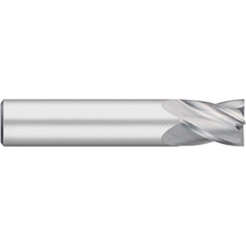 Titan USA - Square End Mills; Mill Diameter (Inch): 3/8 ; Mill Diameter (Decimal Inch): 0.3750 ; Number of Flutes: 4 ; Length of Cut (Inch): 5/8 ; Length of Cut (Decimal Inch): 0.6250 ; Material: Solid Carbide - Exact Industrial Supply