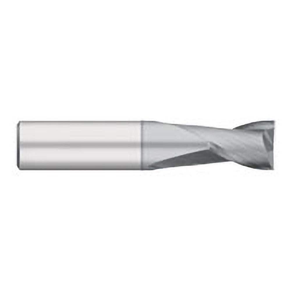 Titan USA - Square End Mills; Mill Diameter (Inch): 1/16 ; Mill Diameter (Decimal Inch): 0.0625 ; Number of Flutes: 2 ; Length of Cut (Inch): 1/8 ; Length of Cut (Decimal Inch): 0.1250 ; Material: Solid Carbide - Exact Industrial Supply