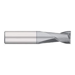 Titan USA - Square End Mills; Mill Diameter (Decimal Inch): 0.0938 ; Number of Flutes: 2 ; Length of Cut (Inch): 3/16 ; Length of Cut (Decimal Inch): 0.1875 ; Material: Solid Carbide ; Finish/Coating: TiCN - Exact Industrial Supply