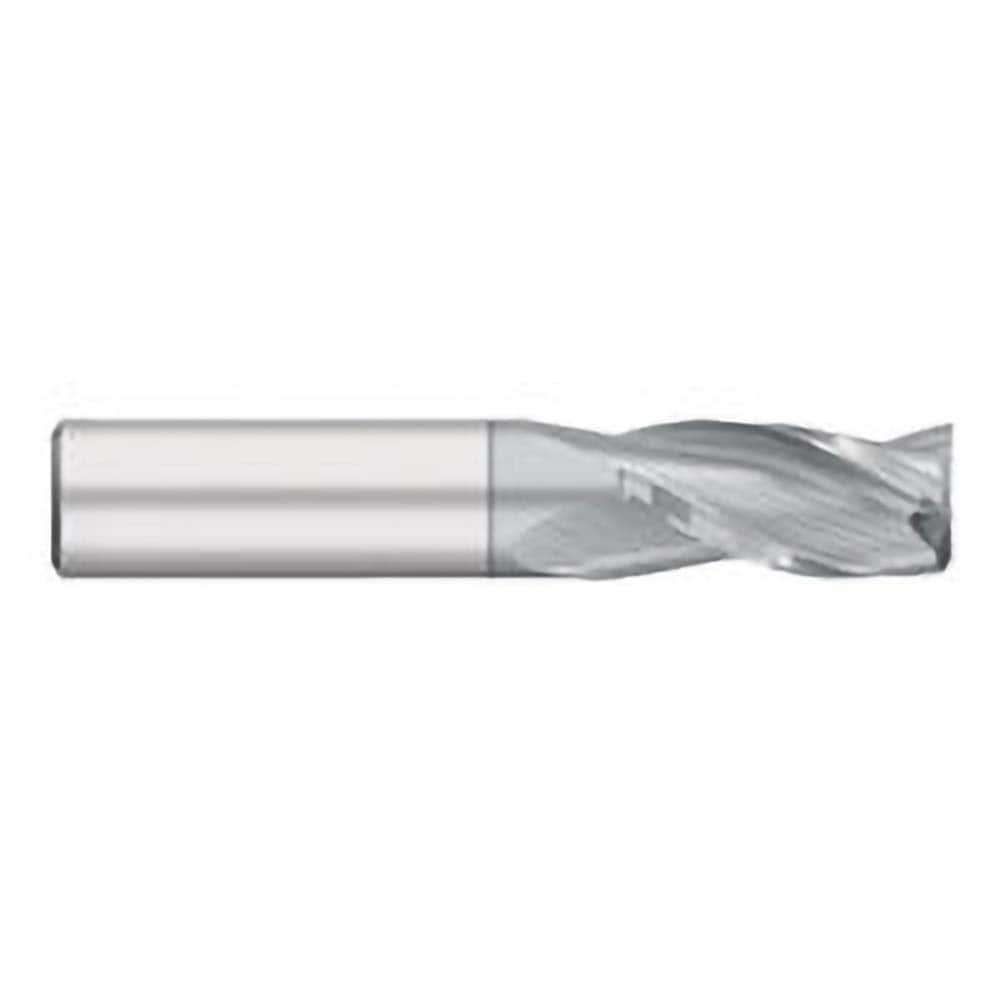 Titan USA - Square End Mills; Mill Diameter (Decimal Inch): 0.0938 ; Number of Flutes: 3 ; Length of Cut (Inch): 3/8 ; Length of Cut (Decimal Inch): 0.3750 ; Material: Solid Carbide ; Finish/Coating: TiCN - Exact Industrial Supply