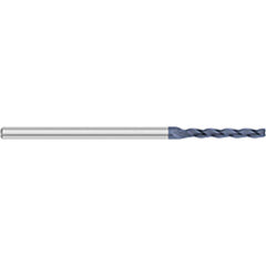 Titan USA - Square End Mills; Mill Diameter (Decimal Inch): 0.0850 ; Number of Flutes: 3 ; Length of Cut (Decimal Inch): 0.4250 ; Material: Solid Carbide ; Finish/Coating: AlTiN ; Shank Diameter (Inch): 1/8 - Exact Industrial Supply