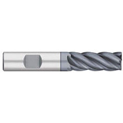 Titan USA - Corner Radius & Corner Chamfer End Mills; Mill Diameter (Inch): 1 ; Mill Diameter (Decimal Inch): 1.0000 ; End Type: Corner Radius ; Corner Radius (Decimal Inch): 0.1200 ; Number of Flutes: 5 ; Material: Solid Carbide - Exact Industrial Supply