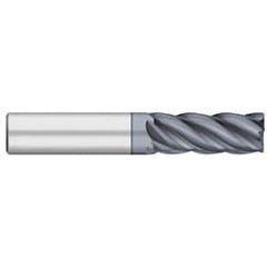 Titan USA - Corner Radius & Corner Chamfer End Mills; Mill Diameter (Inch): 1/2 ; Mill Diameter (Decimal Inch): 0.5000 ; End Type: Corner Radius ; Corner Radius (Decimal Inch): 0.0300 ; Number of Flutes: 5 ; Material: Solid Carbide - Exact Industrial Supply