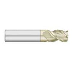 Titan USA - Corner Radius & Corner Chamfer End Mills; Mill Diameter (Inch): 3/8 ; Mill Diameter (Decimal Inch): 0.3750 ; End Type: Corner Radius ; Corner Radius (mm): 0.50 ; Corner Radius (Decimal Inch): 0.0200 ; Number of Flutes: 3 - Exact Industrial Supply