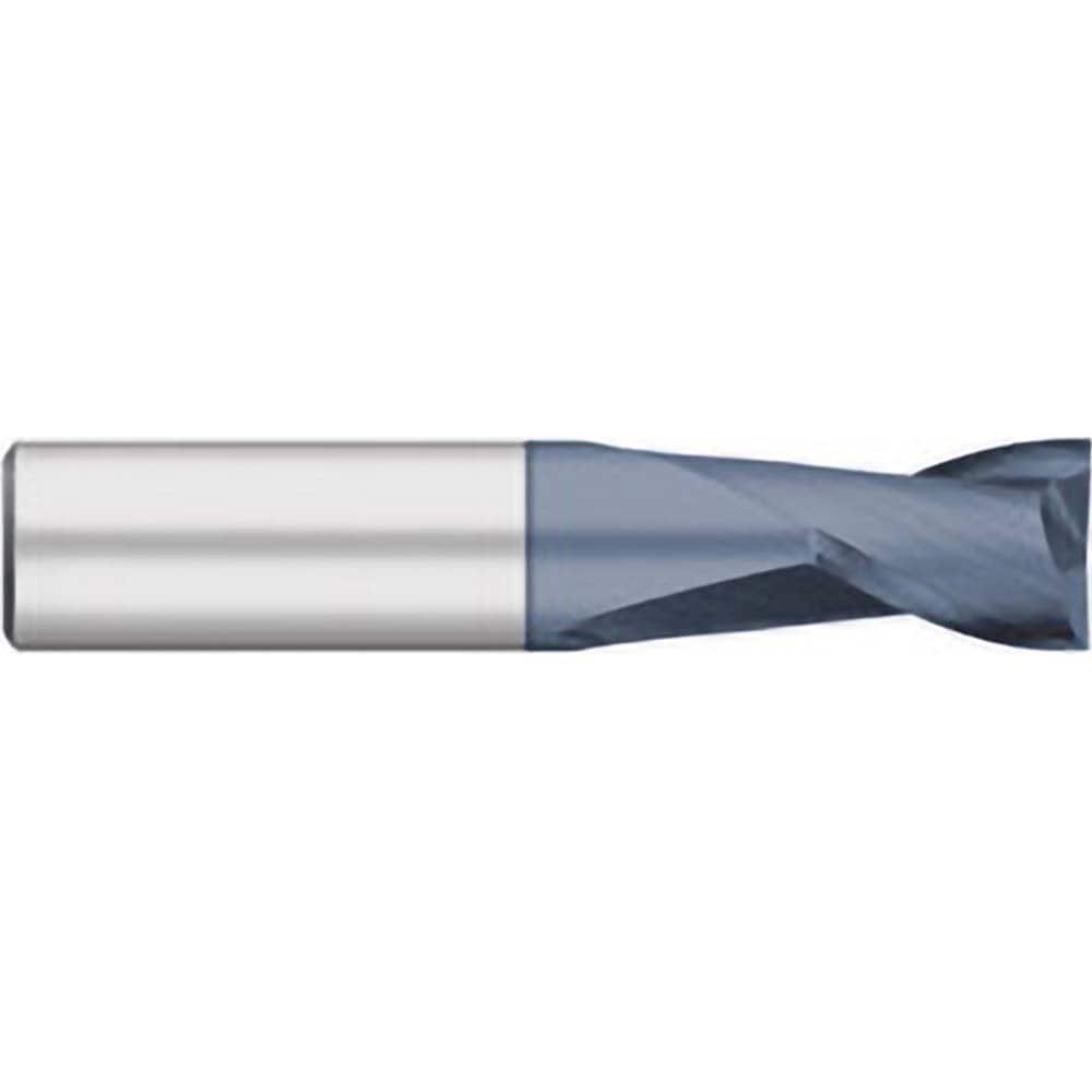 Titan USA - Square End Mills; Mill Diameter (Decimal Inch): 0.0313 ; Number of Flutes: 2 ; Length of Cut (Inch): 1/16 ; Length of Cut (Decimal Inch): 0.0625 ; Material: Solid Carbide ; Finish/Coating: AlTiN - Exact Industrial Supply