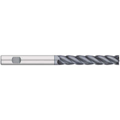 Titan USA - Square End Mills; Mill Diameter (Inch): 1 ; Mill Diameter (Decimal Inch): 1.0000 ; Number of Flutes: 4 ; Length of Cut (Inch): 4-1/4 ; Length of Cut (Decimal Inch): 4.2500 ; Material: Solid Carbide - Exact Industrial Supply
