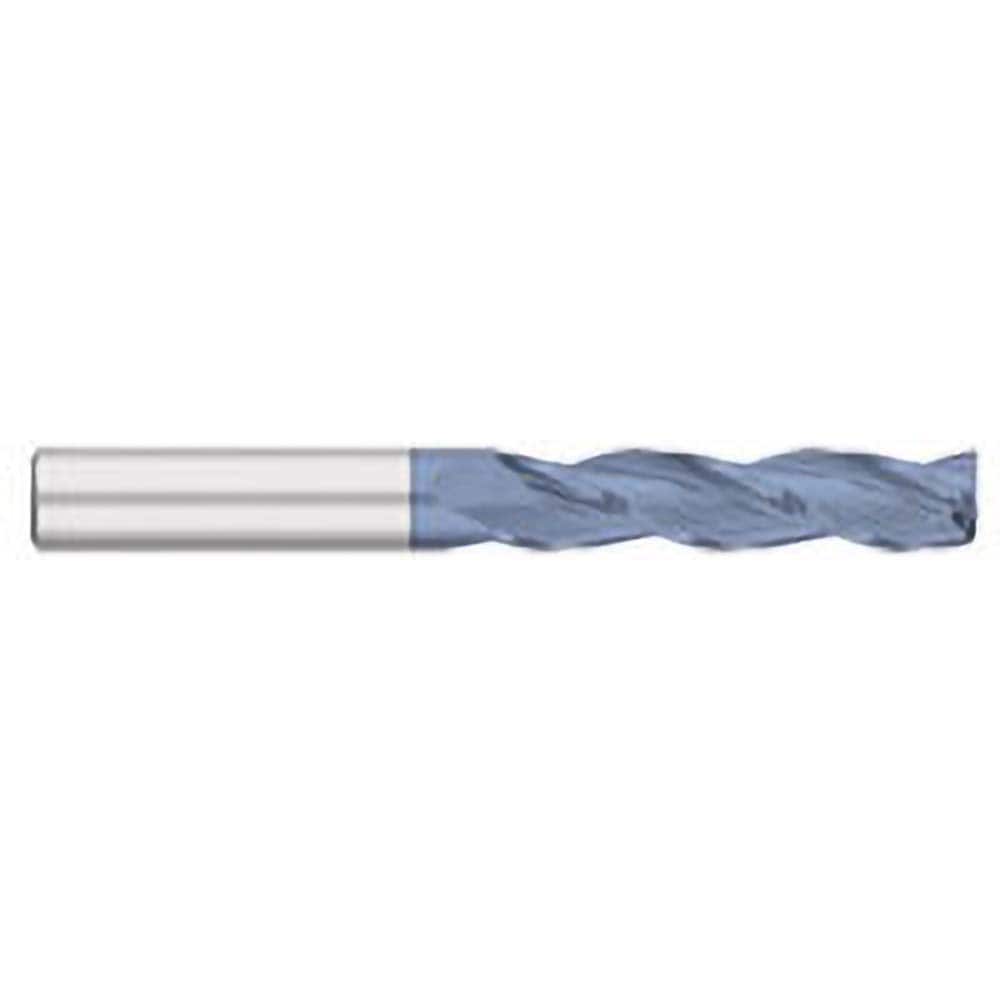 Titan USA - Square End Mills; Mill Diameter (Inch): 7/8 ; Mill Diameter (Decimal Inch): 0.8750 ; Number of Flutes: 3 ; Length of Cut (Inch): 3 ; Length of Cut (Decimal Inch): 3.0000 ; Material: Solid Carbide - Exact Industrial Supply