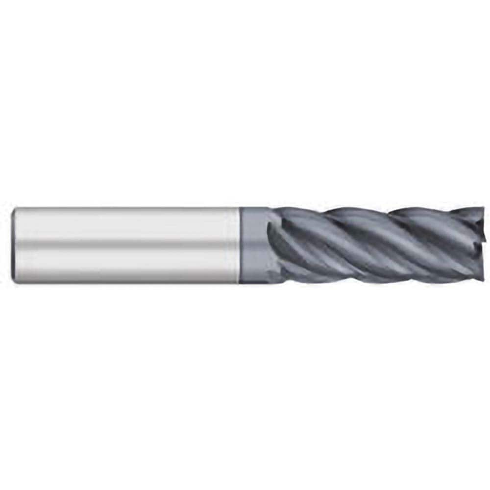 Titan USA - Square End Mills; Mill Diameter (Inch): 1/8 ; Mill Diameter (Decimal Inch): 0.1250 ; Number of Flutes: 5 ; Length of Cut (Inch): 1/2 ; Length of Cut (Decimal Inch): 0.5000 ; Material: Solid Carbide - Exact Industrial Supply