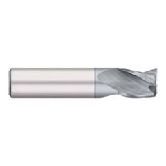 Titan USA - Square End Mills; Mill Diameter (Inch): 3/8 ; Mill Diameter (Decimal Inch): 0.3750 ; Number of Flutes: 3 ; Length of Cut (Inch): 5/8 ; Length of Cut (Decimal Inch): 0.6250 ; Material: Solid Carbide - Exact Industrial Supply