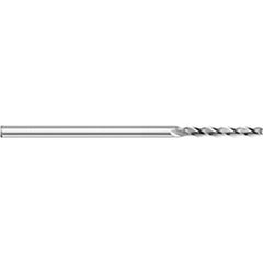 Titan USA - Square End Mills; Mill Diameter (Decimal Inch): 0.0650 ; Number of Flutes: 3 ; Length of Cut (Decimal Inch): 0.3250 ; Material: Solid Carbide ; Finish/Coating: Uncoated ; Shank Diameter (Inch): 1/8 - Exact Industrial Supply