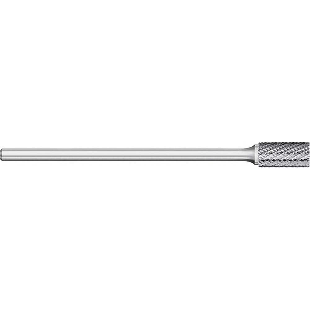 Titan USA - Burrs; Head Shape: Cylinder ; Industry Specification: SA-41L3 ; Tooth Style: Double Cut ; Cutting Diameter (Inch): 1/16 ; Cutting Diameter (Decimal Inch): 0.0625 ; Shank Diameter (Inch): 1/8 - Exact Industrial Supply