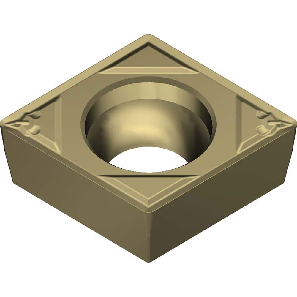 CPMT2.51.51ELB AC8020P Carbide Turning Insert Absotech Finish, 0.315″ Long, 0.3126″ Inscribed Circle, 0.0157″ Corner Radius, 0.0937″ Thick, Series AC8020P