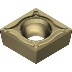 CPMT21.51ESU AC8020P Carbide Turning Insert Absotech Finish, 0.252″ Long, 1/4″ Inscribed Circle, 0.0157″ Corner Radius, 0.0937″ Thick, Series AC8020P