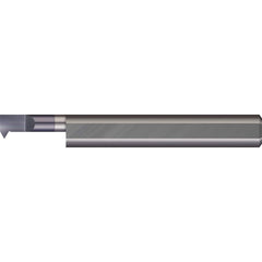 Micro 100 - Single Point Threading Tools; Thread Type: Internal ; Material: Solid Carbide ; Profile Angle: 60 ; Threading Diameter (Decimal Inch): 0.3200 ; Cutting Depth (Decimal Inch): 1.0000 ; Maximum Threads Per Inch: 32 - Exact Industrial Supply