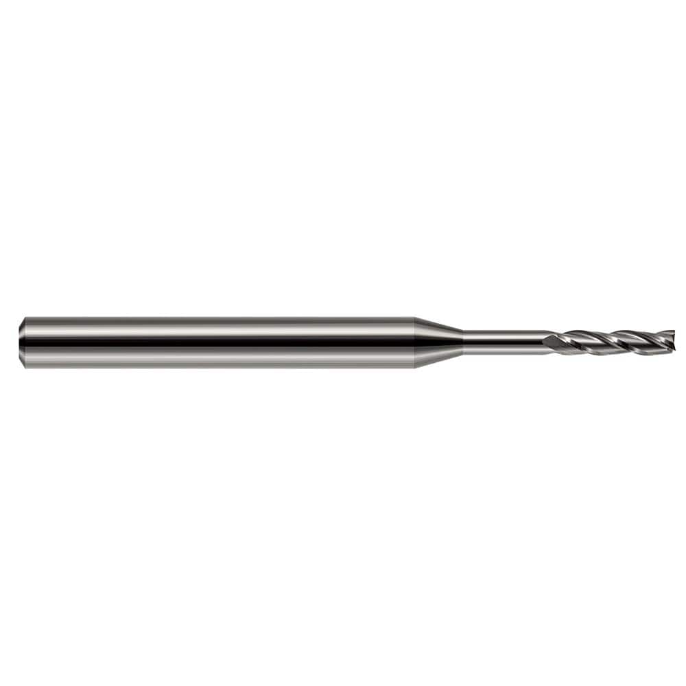 Harvey Tool - 3/16", 1-1/8" LOC, 3/16" Shank Diam, 3" OAL, 3 Flute Solid Carbide Square End Mill - Exact Industrial Supply
