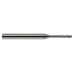 Harvey Tool - 3/16", 1-1/8" LOC, 3/16" Shank Diam, 3" OAL, 3 Flute Solid Carbide Square End Mill - Exact Industrial Supply