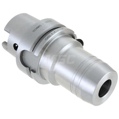 Hydraulic Tool Chuck: Taper Shank, 18 mm Hole 90 mm Projection, 40 mm Nose Dia, Through Coolant