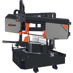 Cosen - Horizontal Bandsaws Machine Style: Semi-Automatic Drive Type: Step Pulley - Eagle Tool & Supply