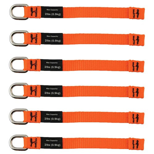 3700 X-Long Orange -2Lb 6-Pack Web Tool Tails - Eagle Tool & Supply