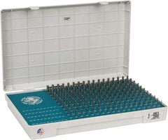 Meyer Gage - 190 Piece, 0.061-0.25 Inch Diameter Plug and Pin Gage Set - Plus 0.0001 Inch Tolerance, Class Z - Eagle Tool & Supply