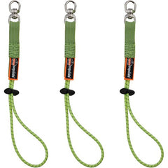 3713 Standard Lime Elastic Loop Tool Tail Swivel - 10Lbs 3-Pack - Eagle Tool & Supply