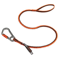 3108F Standard Orange Tool Lanyard Single Locking Carabiner - 15Lbs - Eagle Tool & Supply