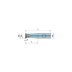 Indexable Ball Nose End Mills; Milling Diameter: 32.00 mm; Maximum Depth Of Cut: 6.00 mm; Maximum Ramping Angle: 4.0; Shank Diameter: 32.00 mm; Shank Type: Weldon Flat; Compatible Insert Style: RPHX; RPNX; Compatible Insert Size Code: RP.X 1204..; Toolhol