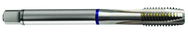 1-8 Dia. - 2B - 4 FL - Cobalt Spiral Pointed Plug Blue Ring Tap - Bright FORM-B DIN 376 - Eagle Tool & Supply