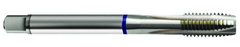 12-28 Dia. - 2B - 3 FL - Cobalt Spiral Point Plug Blue Ring Tap - Bright FORM-B DIN 374 - Eagle Tool & Supply