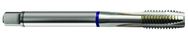 6-40 Dia. - 2B - 3 FL - Cobalt Spiral Point Plug Blue Ring Tap - Bright FORM-B DIN 374 - Eagle Tool & Supply