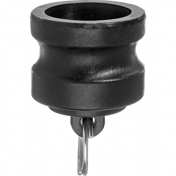 USA Sealing - 3" x Unthreaded" Cam & Groove Dust Plug for Use with Couplers - Eagle Tool & Supply