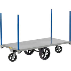 Little Giant - 2,000 Lb Capacity Steel Pipe Stake Truck - Steel Deck, 24" OAW, 48" Platform Length - Eagle Tool & Supply