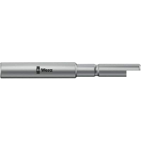 Wera - 4mm Drive, Nut Setter Screwdriver Bit - 44mm OAL - Eagle Tool & Supply